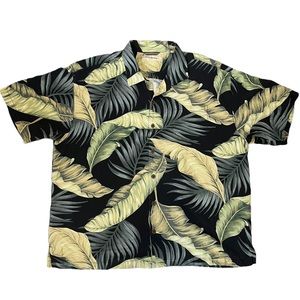 NWOT Tommy Bahama Silk Hawaiian Shirt Tropical Button Down